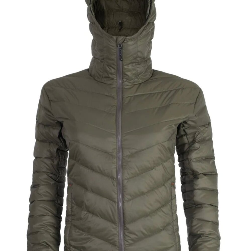 First Lite Women's Brooks Down Hunting Jacket Conifer Small 800 Down NWT